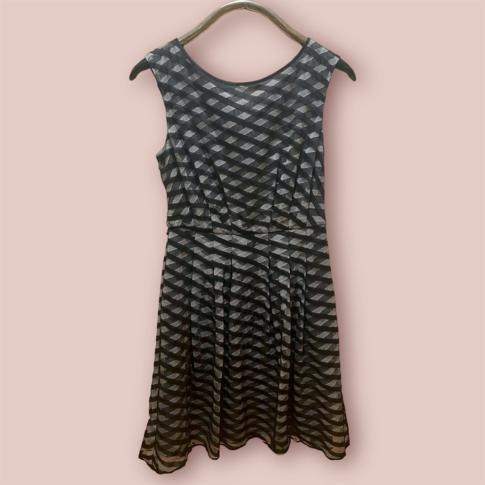 Adrianna Papell Designer Fit & Flare Dress